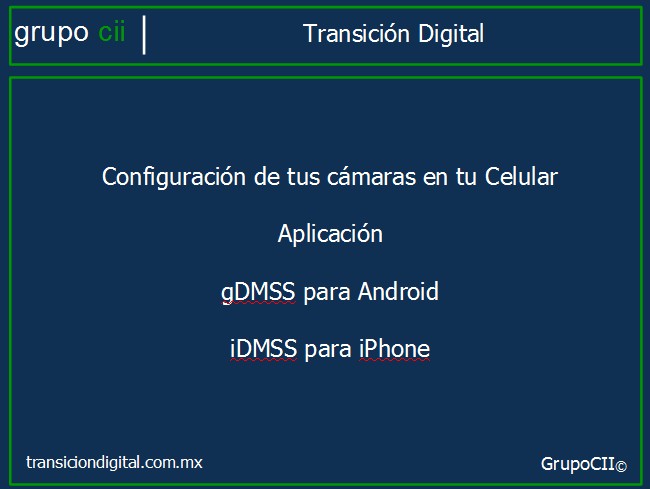 Configurar cámaras dahua en tu celular